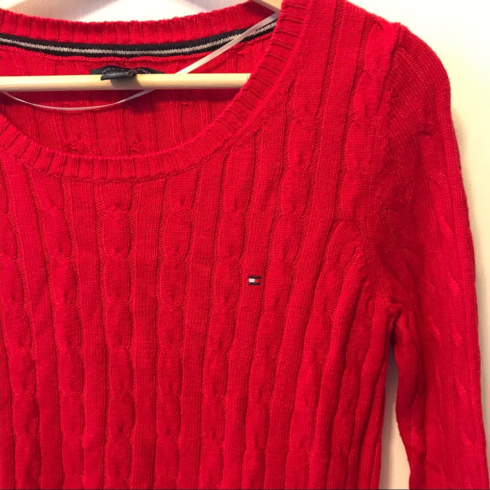 Vintage Tommy Hilfiger Cable Knit Women’s Sweater